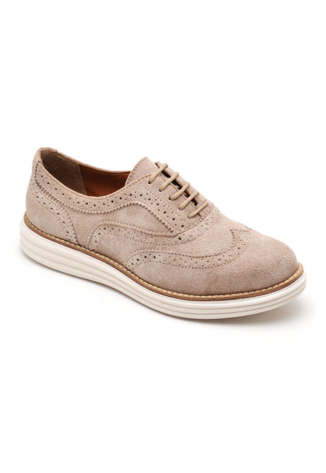 tenis branco oxford